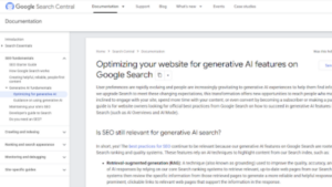 Google lance le premier guide officiel pour la recherche avec l’IA et confirme le SEO comme fondement du GEO