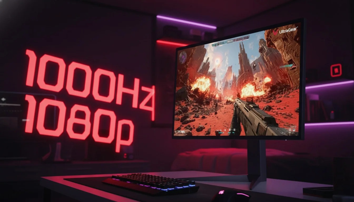 LG franchit la barre des 1 000 Hz : moniteur UltraGear 25G590B
