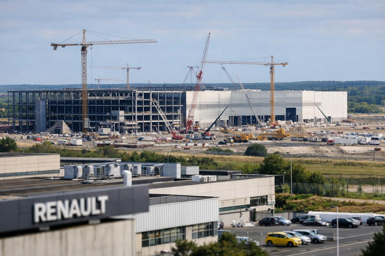 Tesla va construire en France sa plus grande usine européenne et Renault nʼa pas vu venir le coup