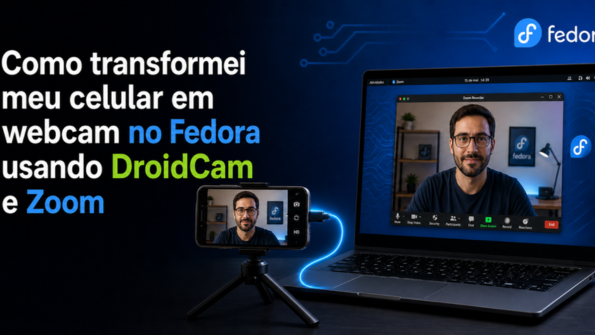 Comment transformer mon téléphone en webcam sur Fedora avec DroidCam et Zoom