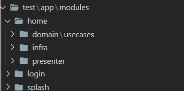 Structure des dossiers de tests