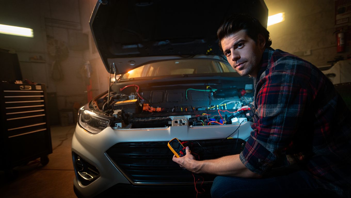 Il ouvre une batterie de voiture électrique déclarée morte par le garage et comprend en quelques minutes ce qui lʼa réellement tuée