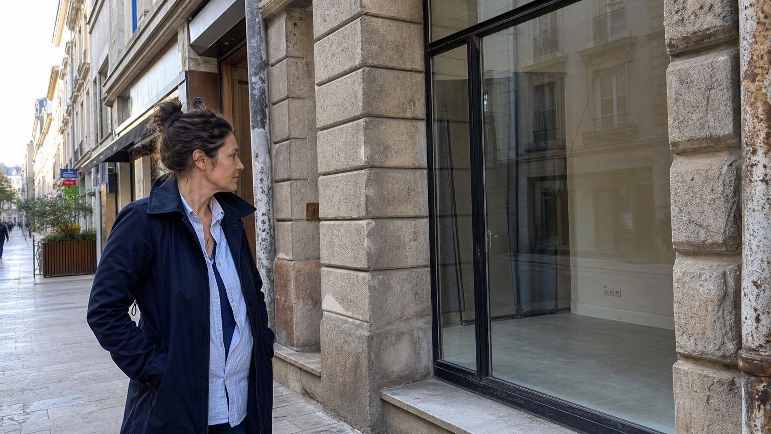 Elle a acheté un petit local vide dans une rue commerçante et personne ne comprenait pourquoi