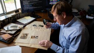 Il confie les archives de sa famille à une intelligence artificielle et découvre un document que personne nʼavait remarqué depuis un siècle