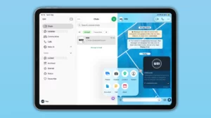 WhatsApp ajoute une barre latérale inspirée de Mac sur iPad