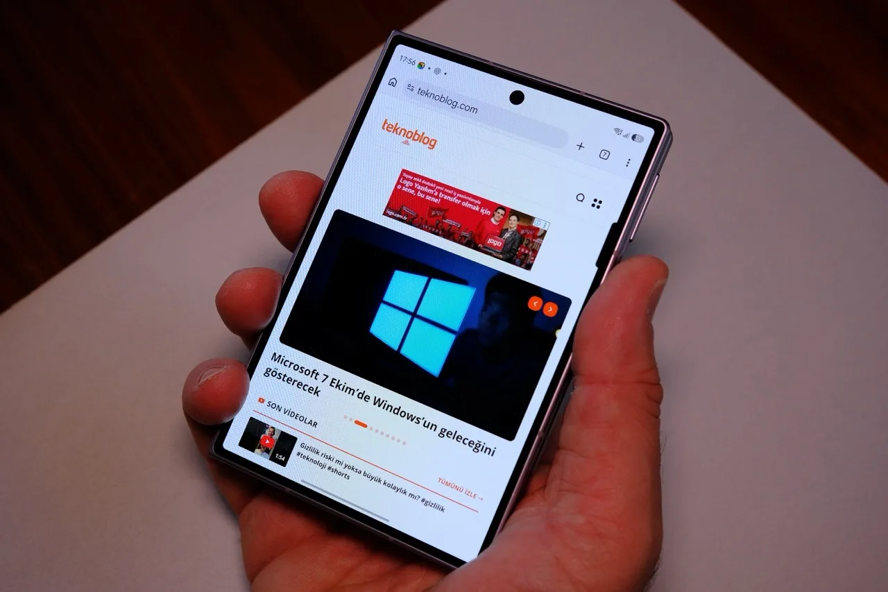 Grand écran dans un petit boîtier : test du Samsung Galaxy Z Fold 8