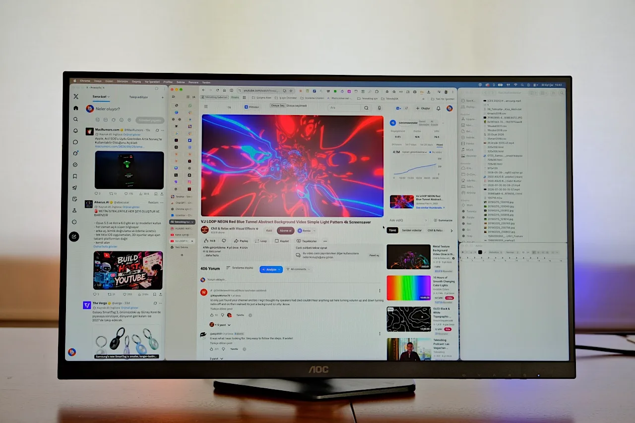 Moniteur gaming pour le travail et les films : test de l&rsquo;AOC Q27G4XF