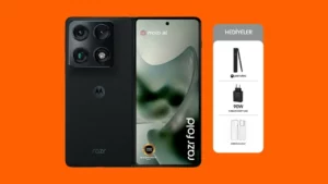 Coupon de 20 000 TL : Motorola Razr Fold à 109 999 TL