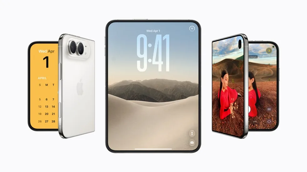 Apple’ın resmi iPhone Duo tanıtım fotoğrafı