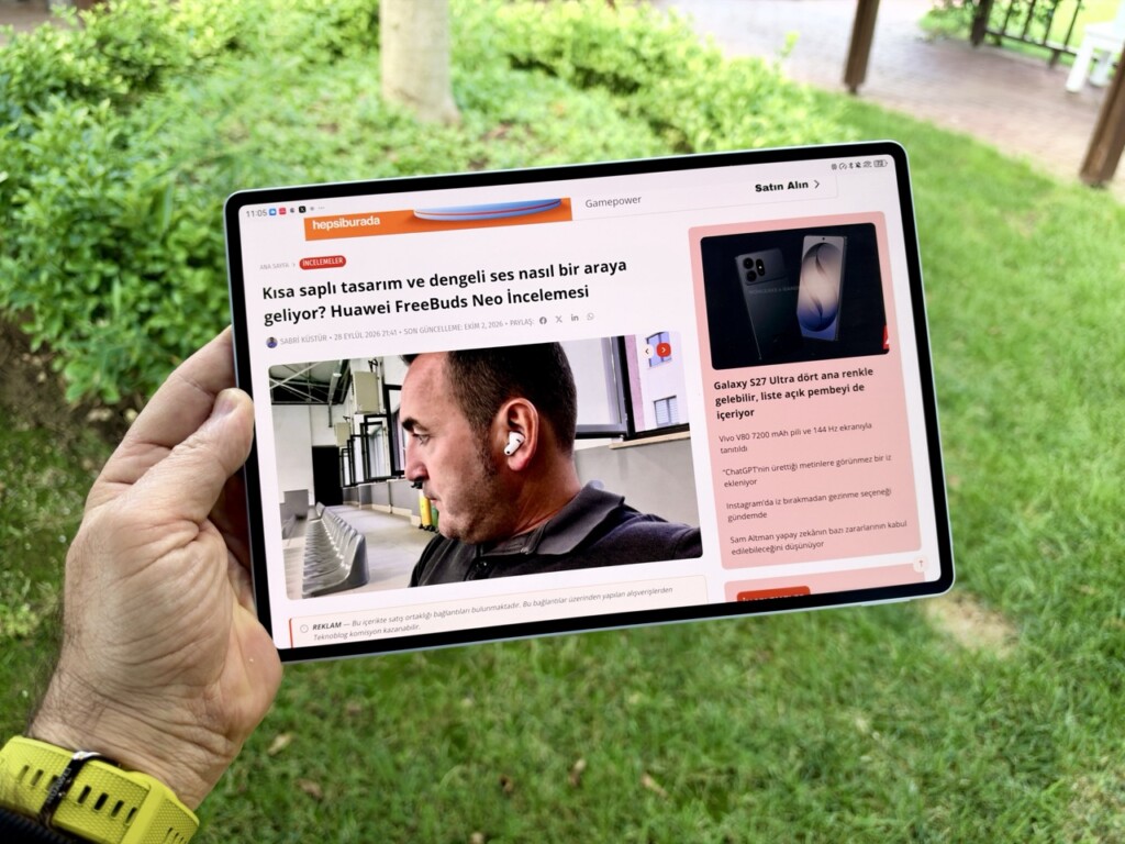 Hafif gövdede güçlü bir çalışma alanı: Huawei MatePad Air İncelemesi